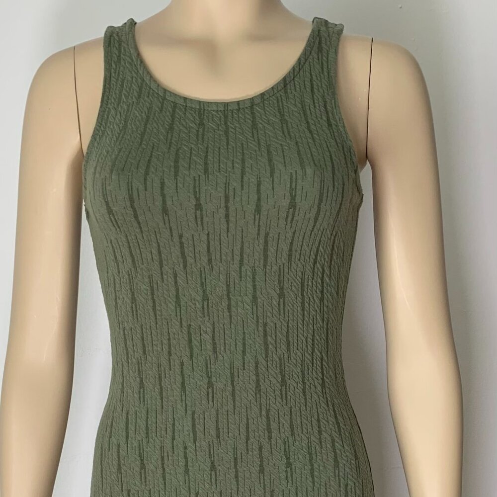 New Eyeshadow Asymmetrical Bodycon Dress - S